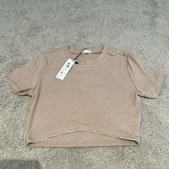 Haute Stormi Tee with Rhinestones - Picture 1 of 3